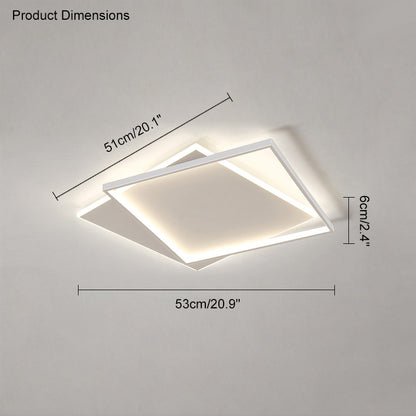 WOMO Flat Square Ceiling Light-WM1011