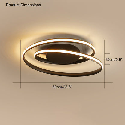 WOMO Swirl LED Ceiling Light-WM1030