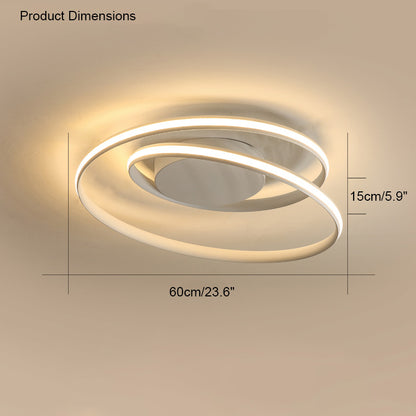 WOMO Swirl LED Ceiling Light-WM1030