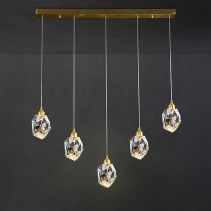 WOMO Rock Crystal Rain Chandelier-WM2189