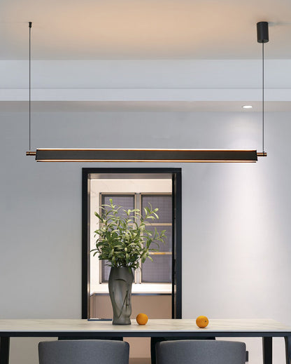 WOMO Black Linear Pendant Light-WM2182