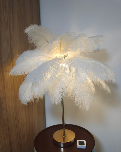 WOMO Tree Feather Table Lamp-WM8037