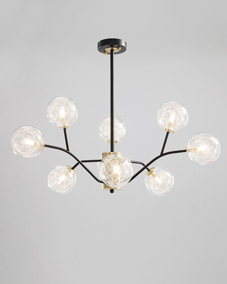 WOMO Branching Glass Bubble Chandelier-WM2328