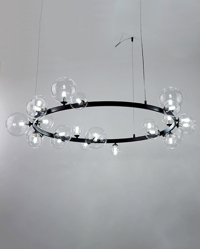 WOMO Circular Glass Bubble Chandelier-WM2292