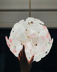WOMO Glass Orb Chandelier-WM2404