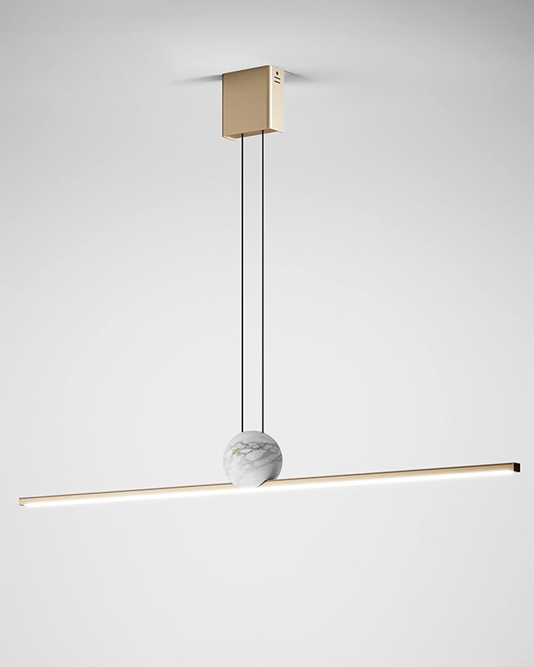 WOMO Marble Linear Pendant Light-WM2329