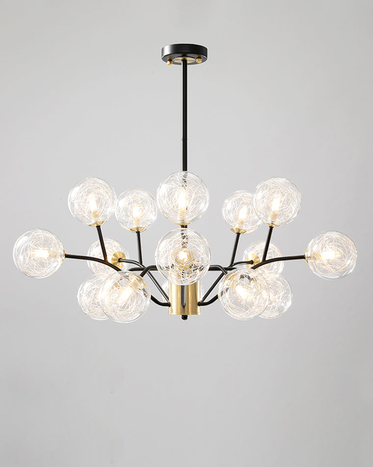 WOMO Branching Glass Bubble Chandelier-WM2328