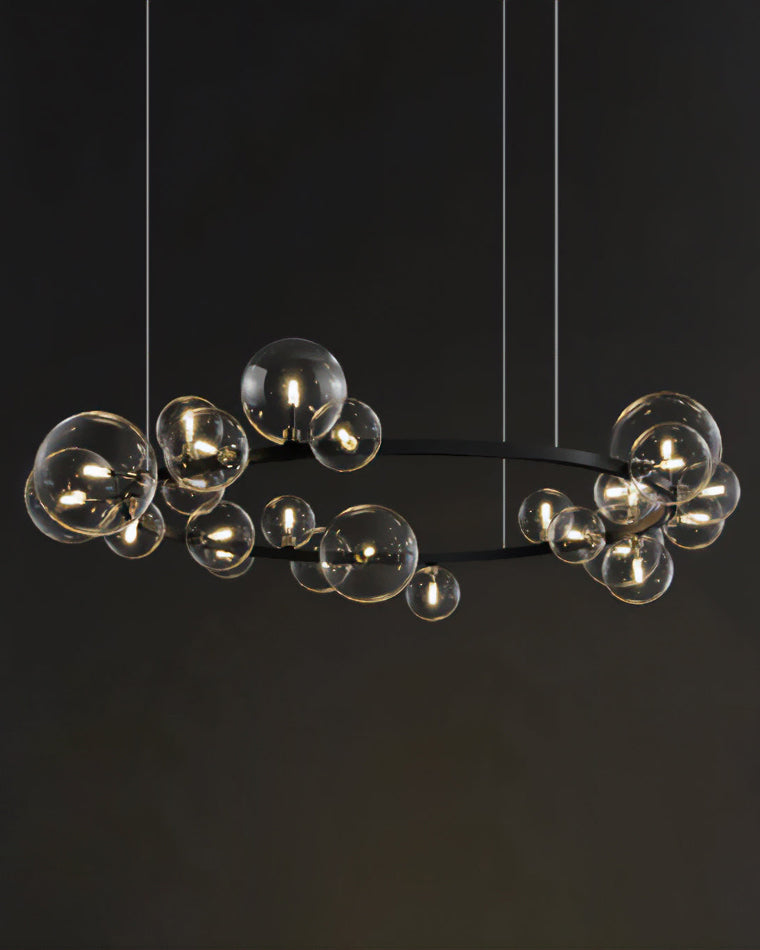 WOMO Circular Glass Bubble Chandelier-WM2292