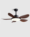 WOMO 5 Wood Blade Ceiling Fan Lamp-WM5003 thumbnail