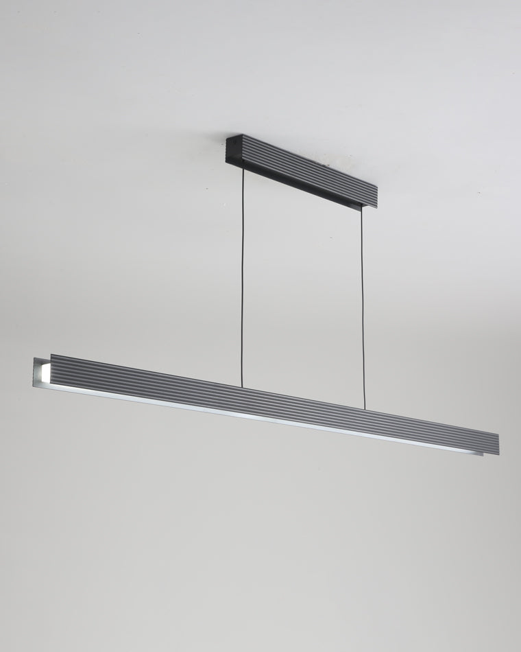 WOMO Contemporary Black Linear Led Pendant Light-WM2281