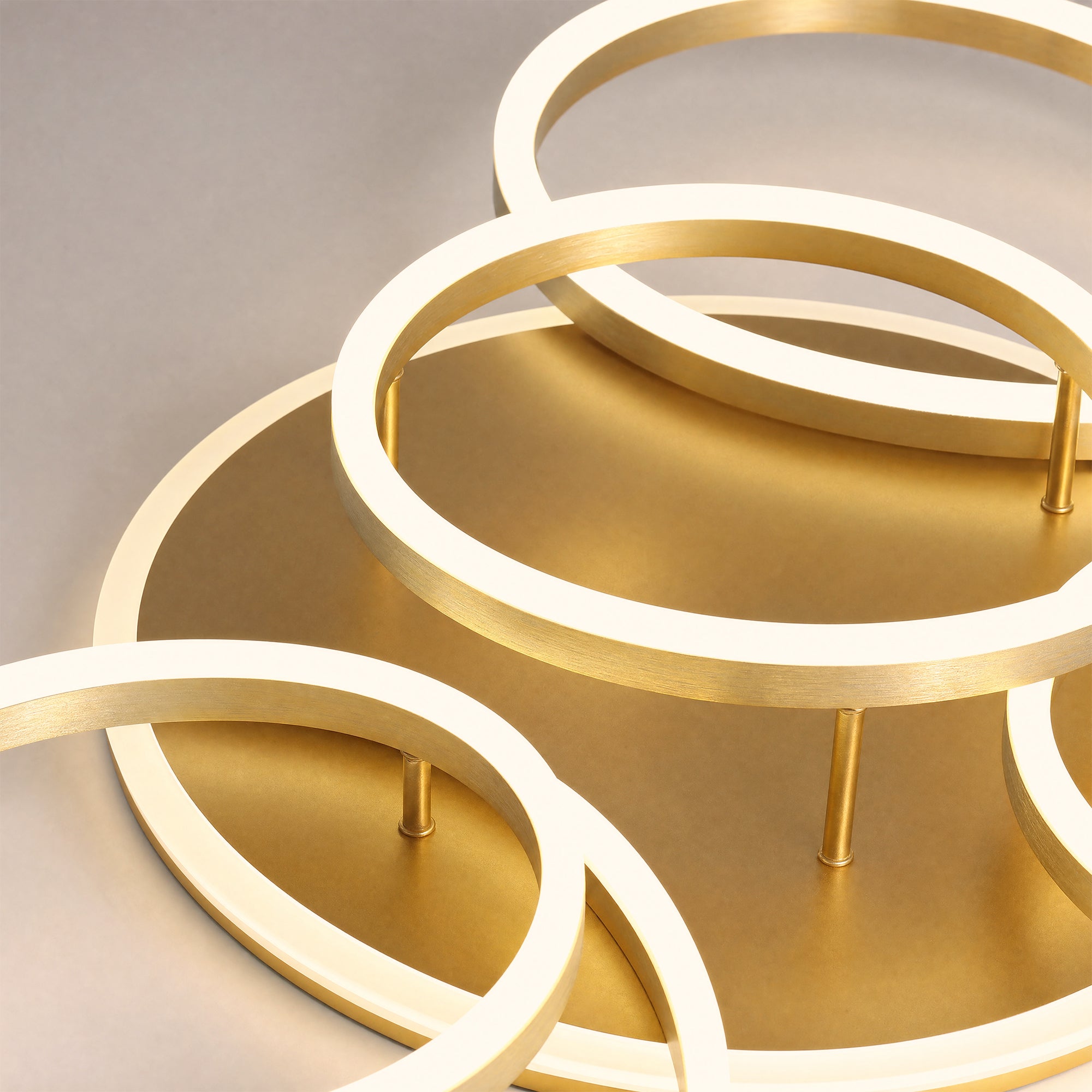 WOMO Circular LED Flush Mount Ceiling Light-WM1032