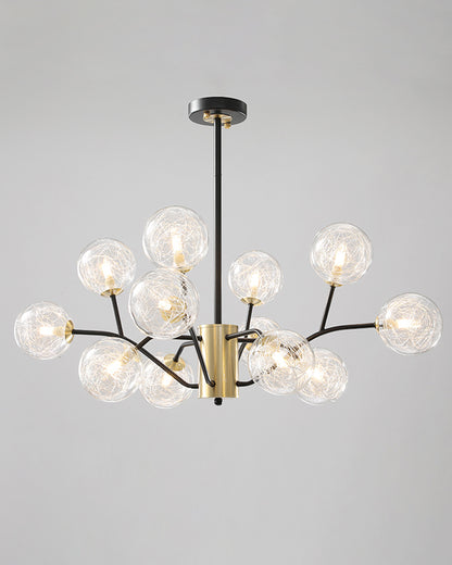 WOMO Branching Glass Bubble Chandelier-WM2328