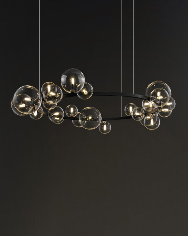 WOMO Circular Glass Bubble Chandelier-WM2292