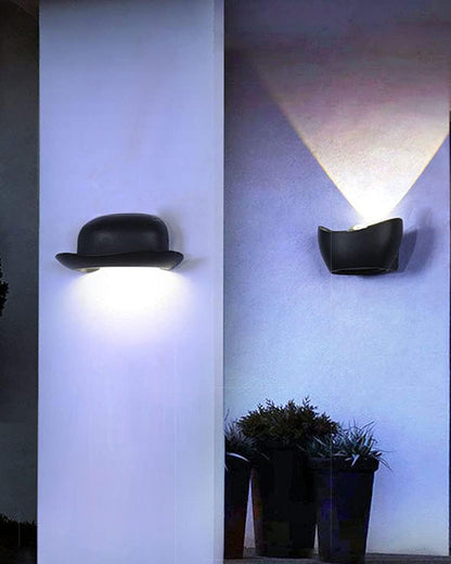 WOMO Hat Outdoor Wall Sconce-WM9183