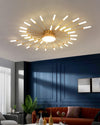 WOMO Firework Sunburst Flush Mount Ceiling Light-WM1001 thumbnail