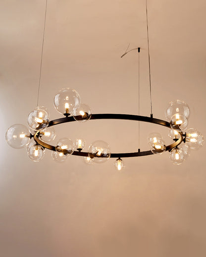 WOMO Circular Glass Bubble Chandelier-WM2292