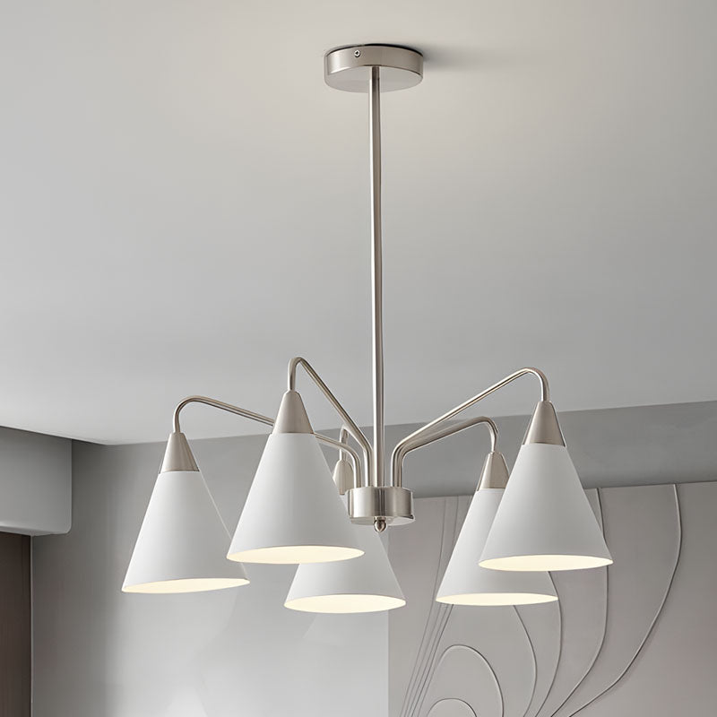 WOMO Scandinavian Cone Chandelier-WM3230