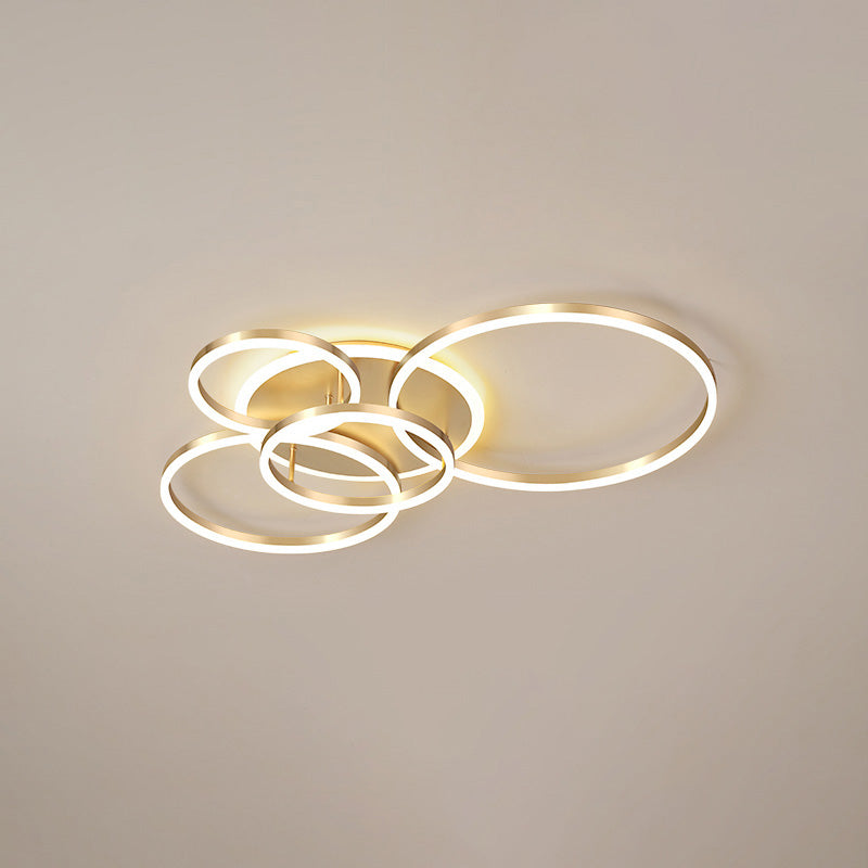 WOMO Circular LED Flush Mount Ceiling Light-WM1032