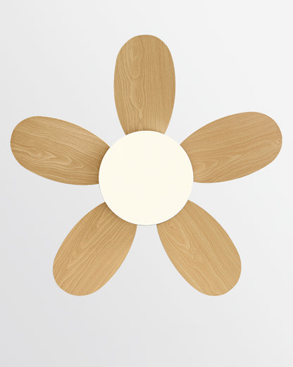 WOMO 36" Scandi Wood Ceiling Fan Lamp-WM5004