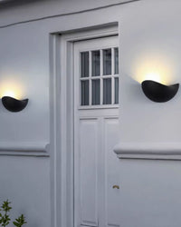 WOMO Crescent Outdoor Wall Light-WM9181