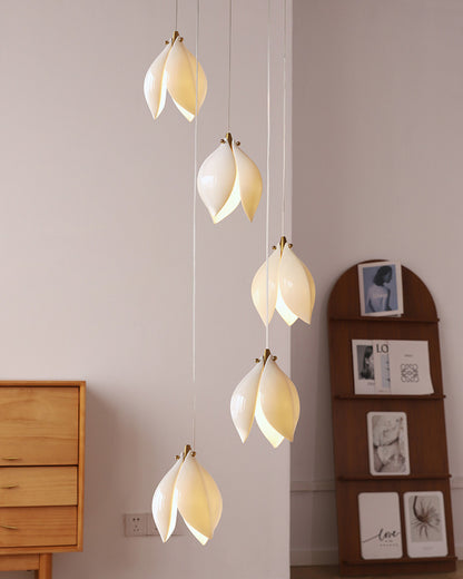 WOMO Magnolia Petal Pendant Chandelier-WM2106