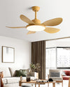 WOMO 5 Wood Blade Ceiling Fan Lamp-WM5003 thumbnail