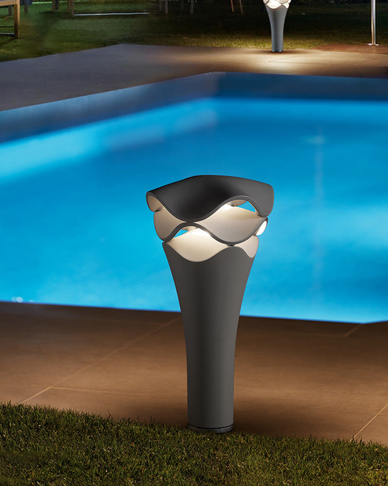 WOMO Decorative Lawn Bollard Light-WM9054