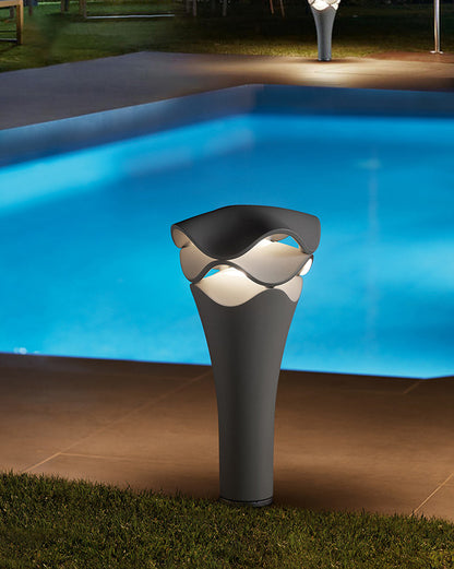 WOMO Decorative Lawn Bollard Light-WM9054