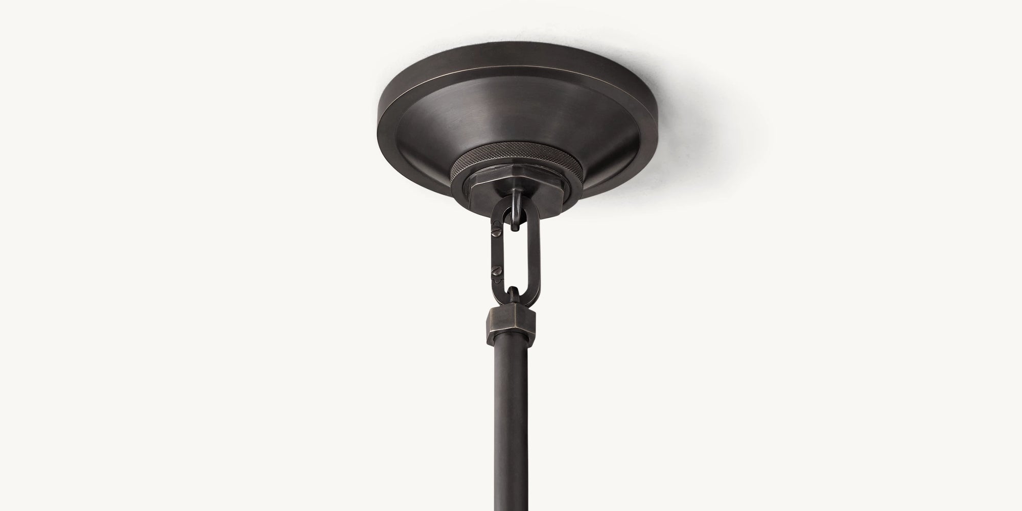 WOMO Dome Glass Pendant Light - Machinist
