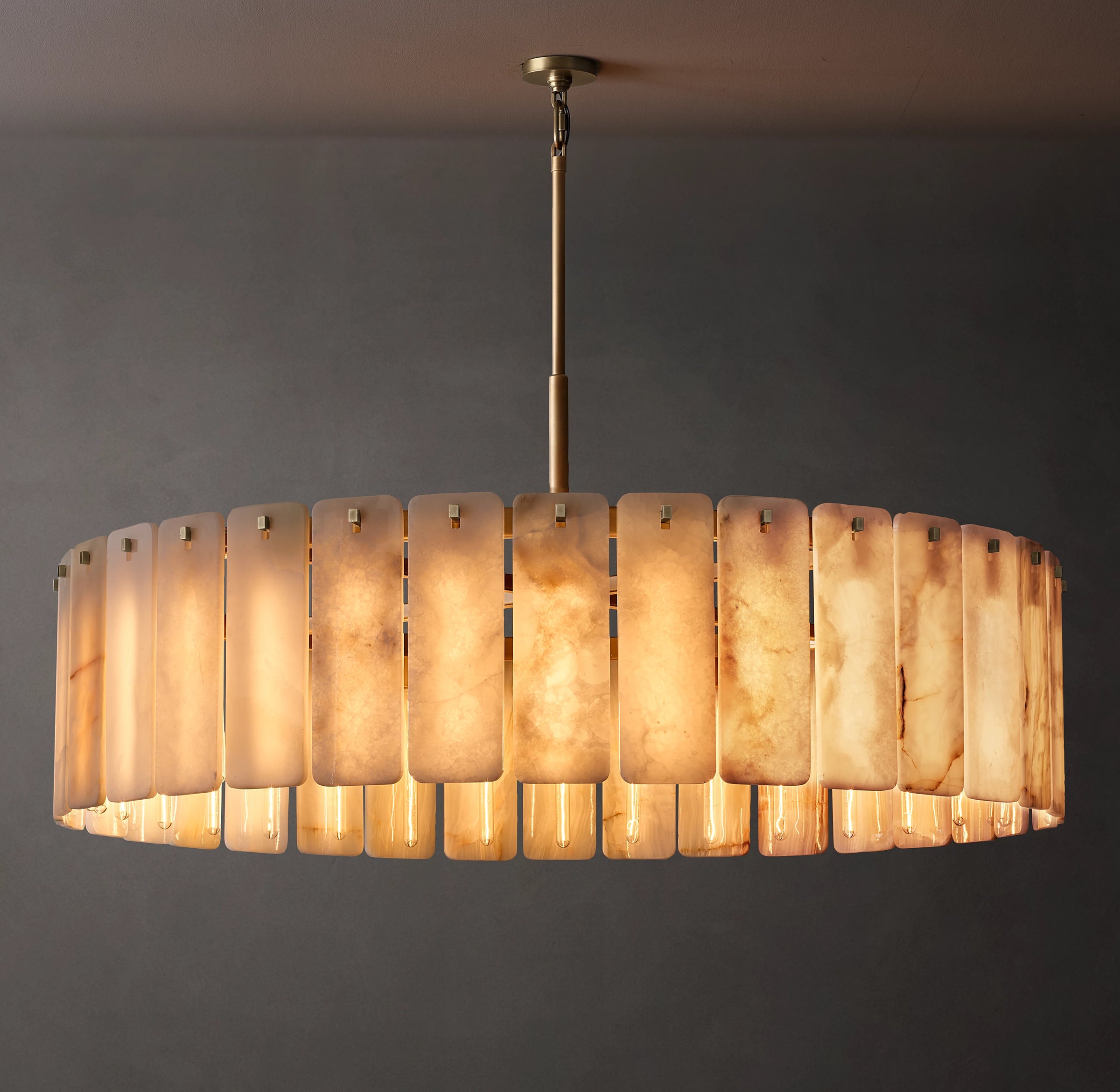 WOMO Alabaster Round Chandelier - Calamette