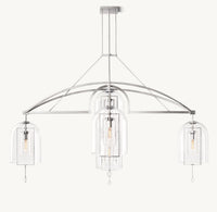 WOMO Bell Glass Chandelier - Fulcrum