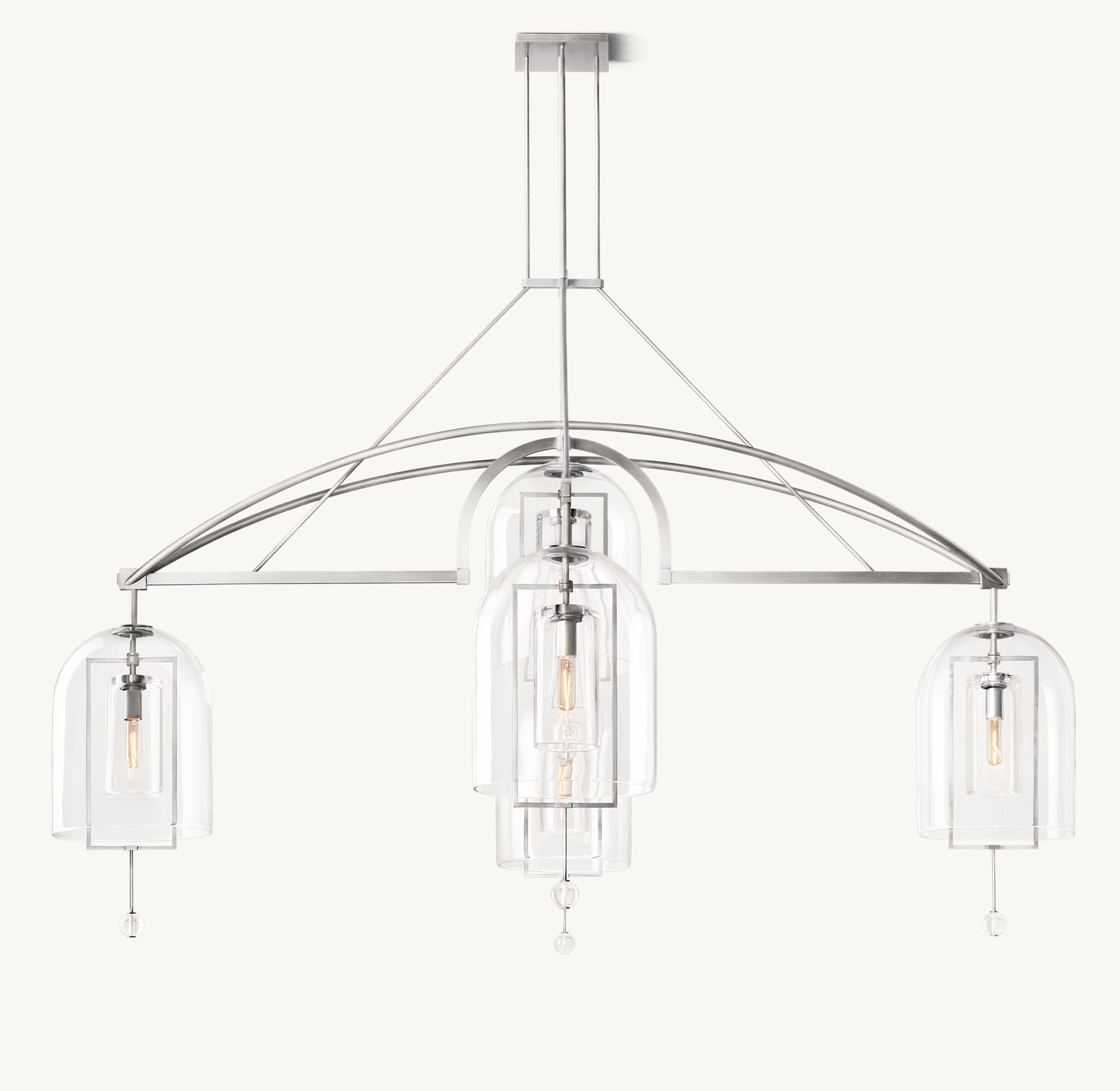 WOMO Bell Glass Chandelier - Fulcrum