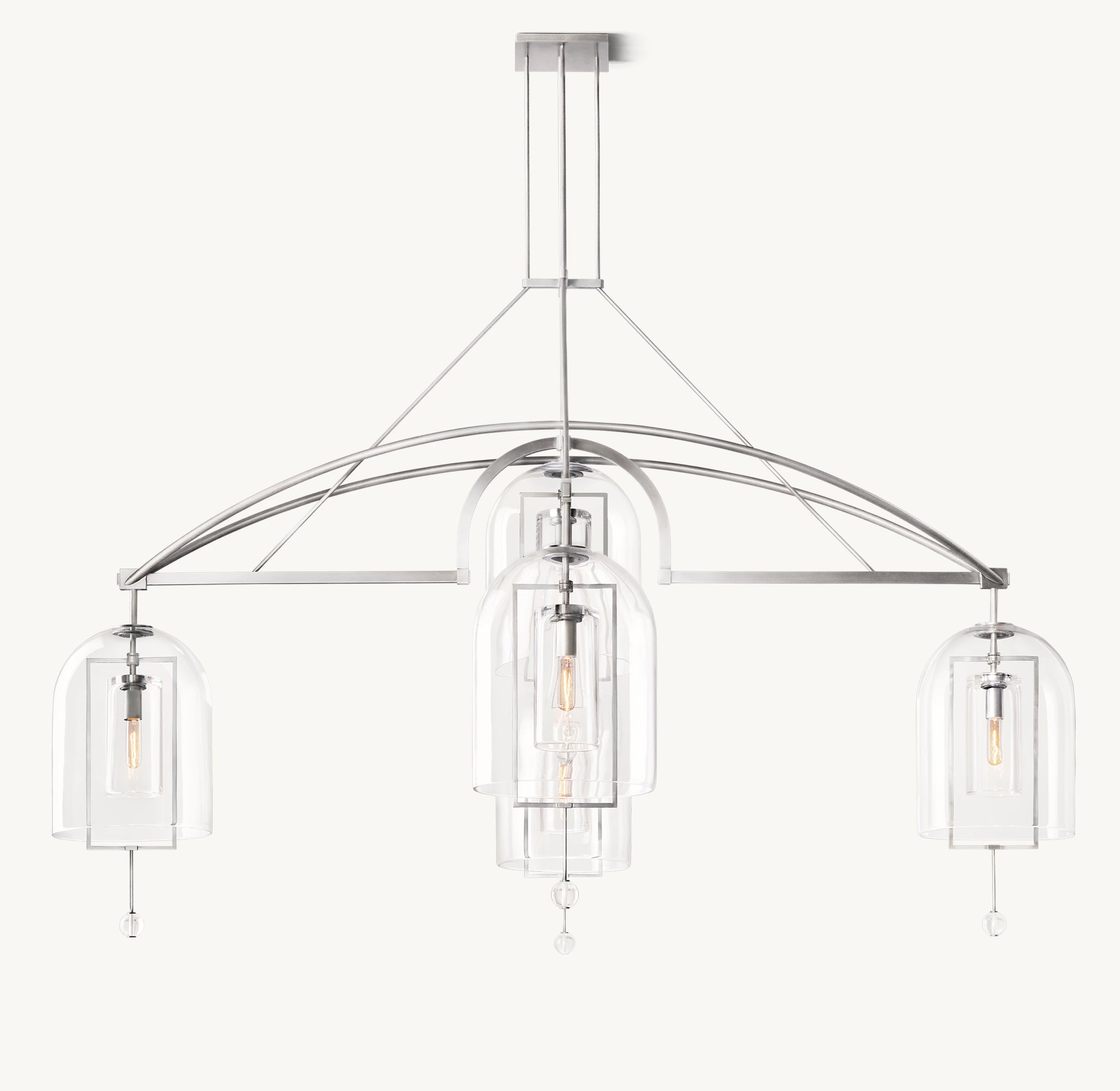 WOMO Bell Glass Chandelier - Fulcrum