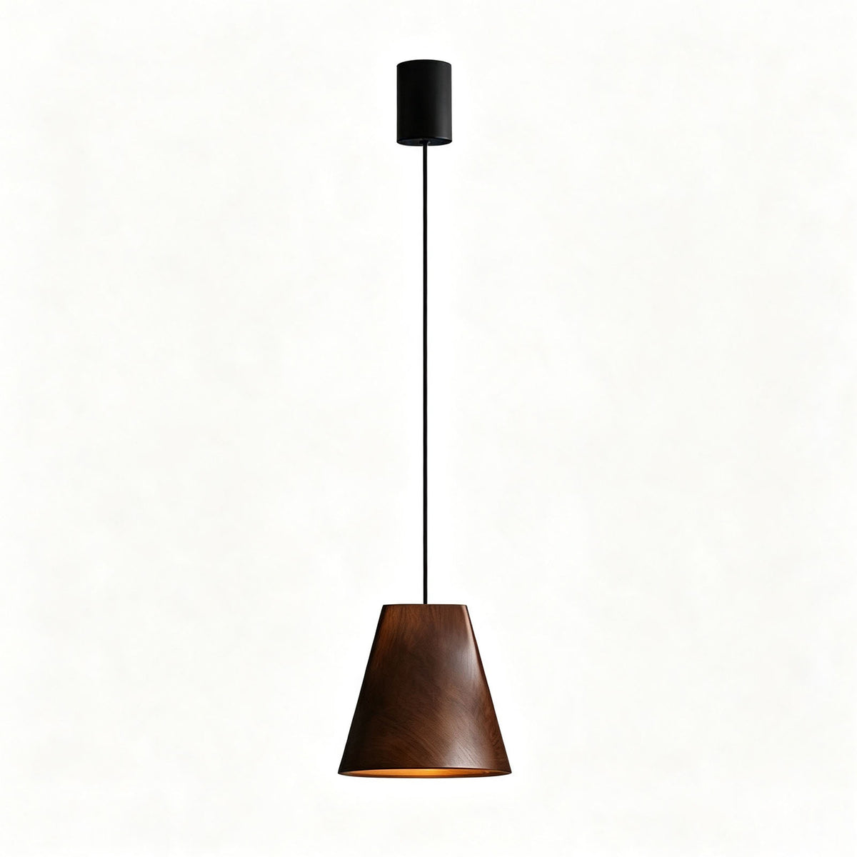 WOMO Wooden Taper Single Pendant Light-WM3256