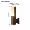 WOMO Outdoor Modern Wall Sconce-WM9078 thumbnail
