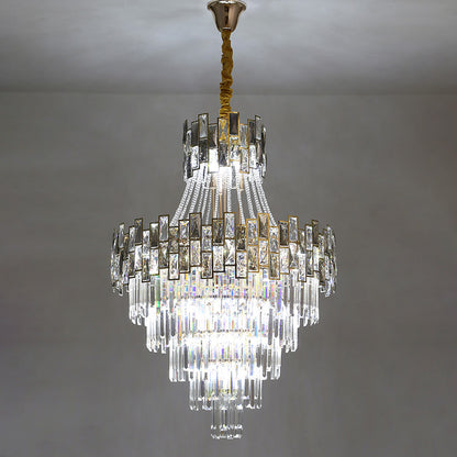 WOMO Massive Tiered Crystal Chandelier-WM2380