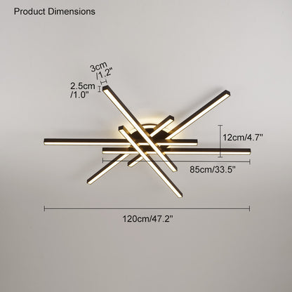 WOMO Integrated Led Flush Mount Ceiling Light-WM1008