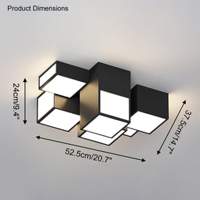 WOMO Cool Cube Ceiling Light-WM1015