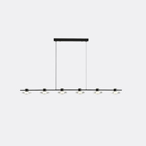 WOMO Black Linear Chandelier-WM2222