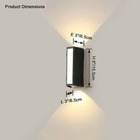 WOMO Outdoor Up Down Wall Light-WM9081