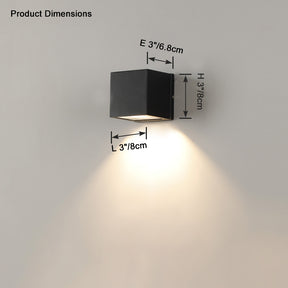 WOMO Outdoor Up Down Wall Light-WM9079