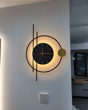 WOMO Wall Clock with Led Light-WM6000