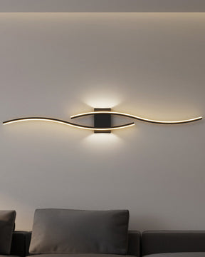 WOMO Curved Accent Wall Sconce-WM6005