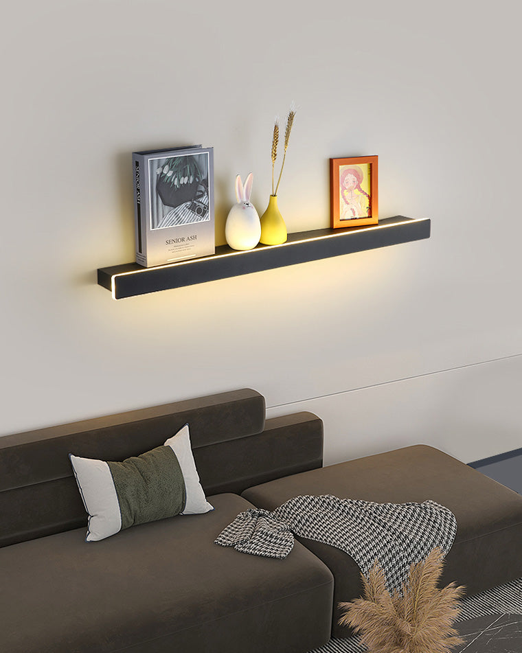 WOMO Long Linear Wall Sconce with Shelf-WM6008