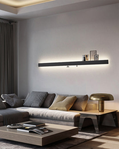 WOMO Long Linear Wall Sconce with Shelf-WM6008