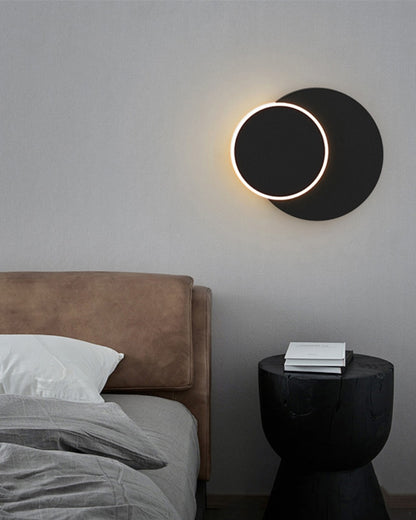 WOMO Eclipses Round Wall Sconce-WM6010