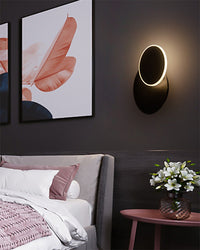 WOMO Eclipses Round Wall Sconce-WM6010