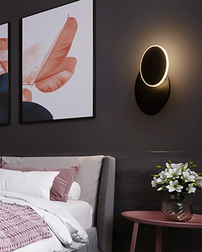 WOMO Eclipses Round Wall Sconce-WM6010