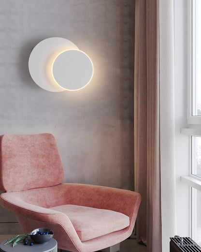 WOMO Eclipses Round Wall Sconce-WM6010