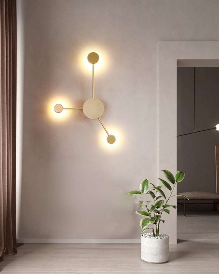 WOMO Multi-light Sculptural Wall Sconce-WM6011